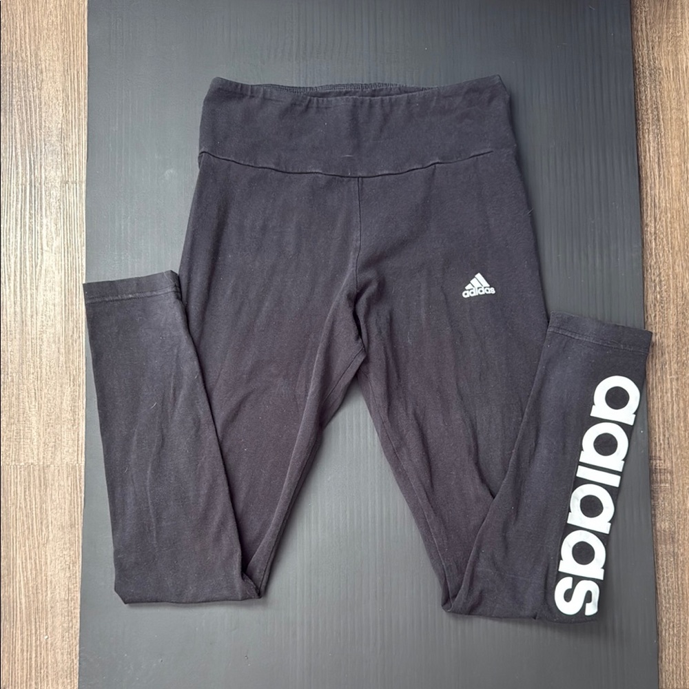 Adidas Black Organic Cotton Leggings